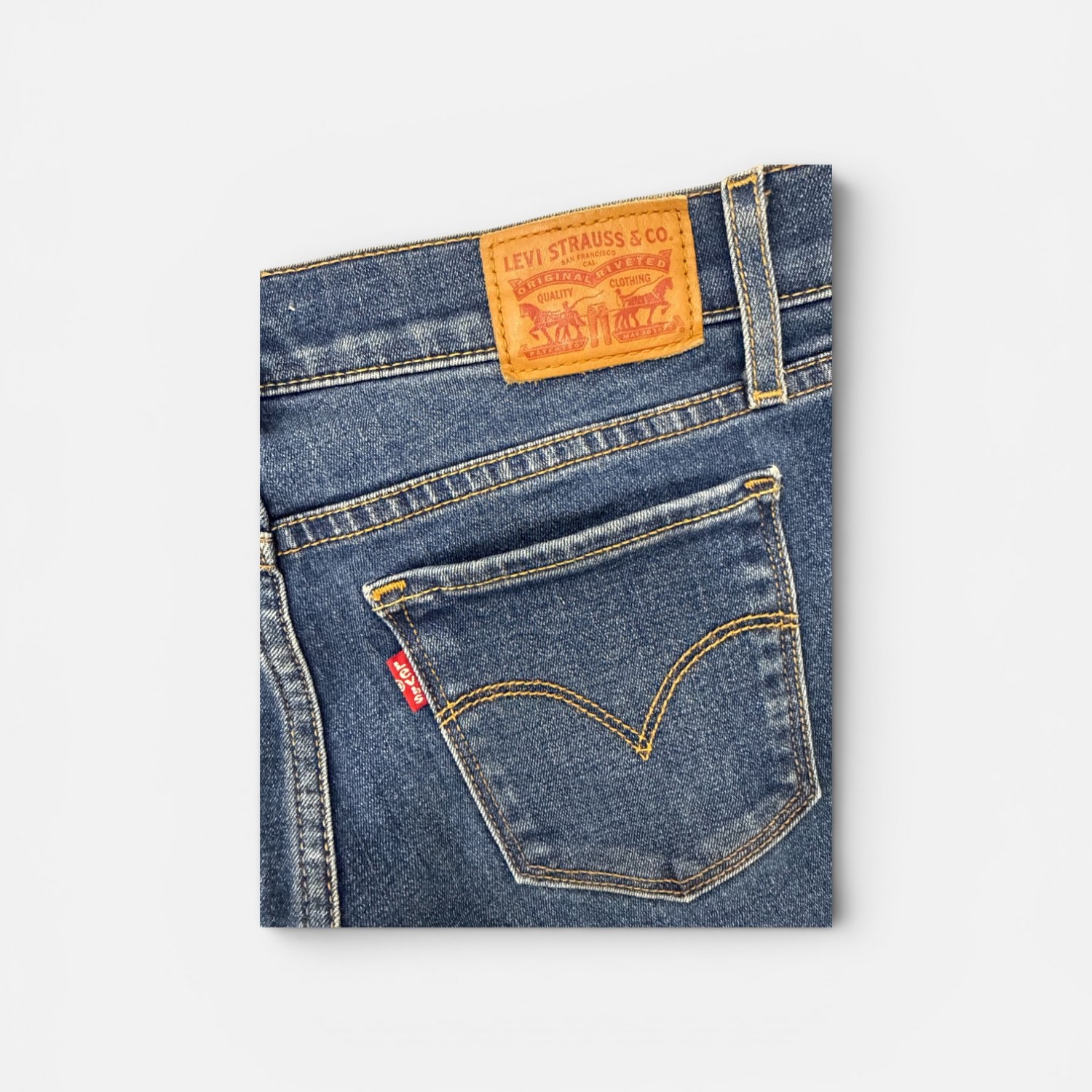 Levi’s Γυναικείο Μπλε Skinny Fit Jean XS